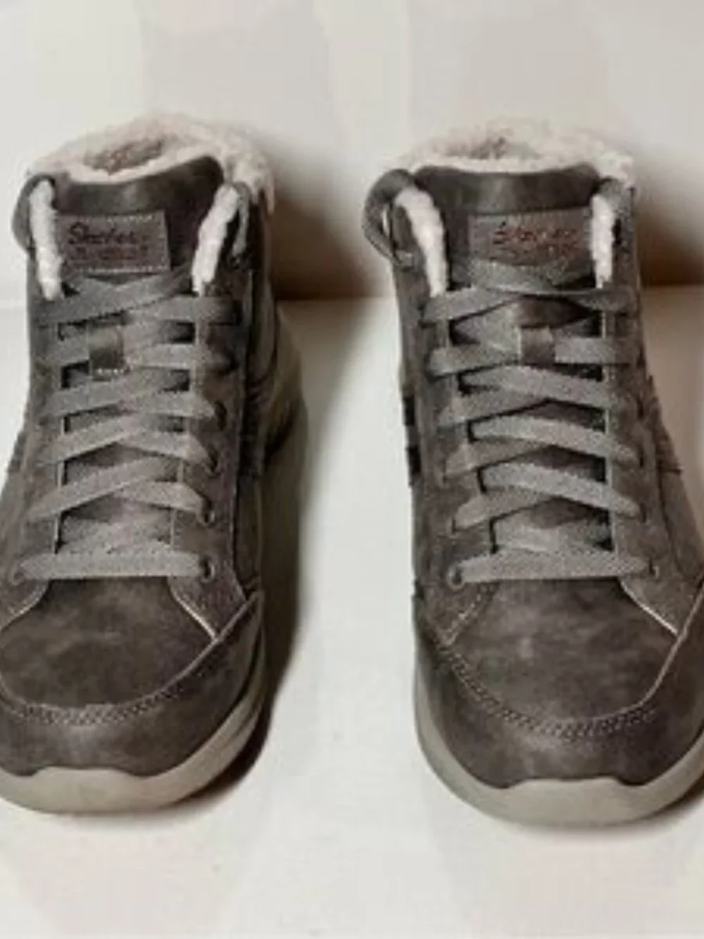 Skechers Ultra Flex Metallic Overlay Sneaker Boots
